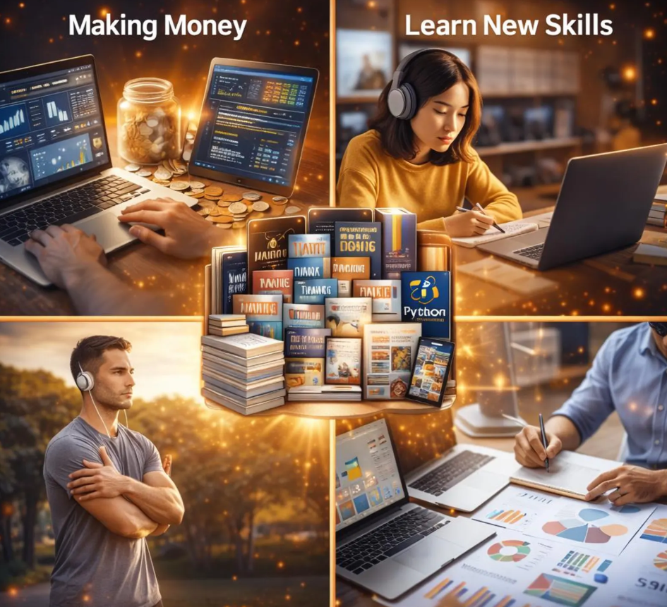 700000 eBook Bundle Mega | Self Help, Business, Fiction & eBooks, Instant Download, PLR Included