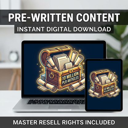 10,000,000+ Pre-Written PLR Articles – Ultimate Content Vault