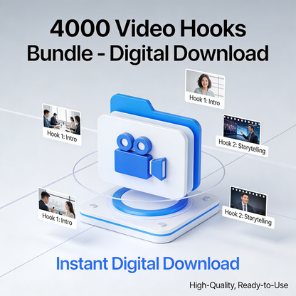 4,000+ Viral Video Hooks Bundle