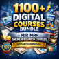 1100+ Online Business Courses Bundle Video Training Digital Products Library