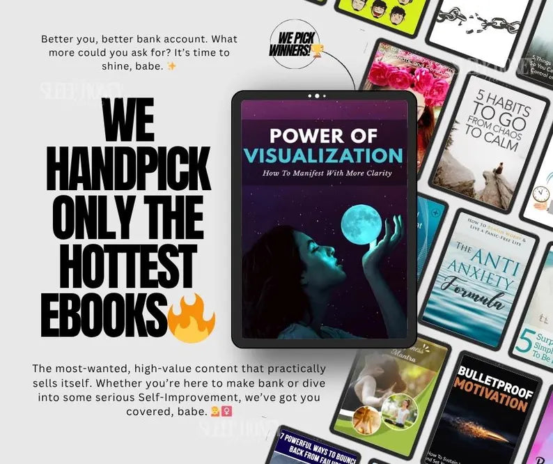 Self Improvement Bundle/750 Digital Books ( Ebooks/ PDFs)